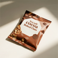 Imprimé personnalisé Finition mate Biscuit Cookie Bonbons Emballage en plastique Pochette scellée à l'arrière Paquet en mylar Étanche à l'humidité et au soleil