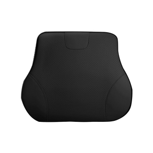 YECAI Reposacabezas y <span class=keywords><strong>Almohada</strong></span> Lumbar Transpirable para <span class=keywords><strong>Auto</strong></span>, Soporte <span class=keywords><strong>Cervical</strong></span> de Espuma Viscoelástica, Funda de Cuero Premium, Cuidado de la Columna, Fácil Instalación - Product Image 6