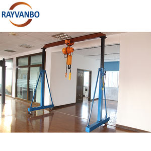 Rayvanbo تسليم مباشر من المصنع <span class=keywords><strong>3Ton</strong></span> 3m 4m 5m Span رافعة جسرية محمولة بإطار مع سريع - Product Image 6