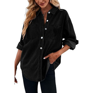 <span class=keywords><strong>Camicie</strong></span> <span class=keywords><strong>in</strong></span> Denim <span class=keywords><strong>da</strong></span> <span class=keywords><strong>donna</strong></span> camicette <span class=keywords><strong>da</strong></span> <span class=keywords><strong>donna</strong></span> camicia di <span class=keywords><strong>jeans</strong></span> <span class=keywords><strong>da</strong></span> <span class=keywords><strong>donna</strong></span> a manica lunga <span class=keywords><strong>camicie</strong></span> retrò all'ingrosso accettano logo personalizzato - Product Image 5