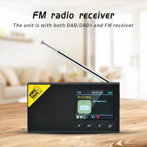 Portable DAB+ FM Digital Radio Color LCD Screen Display Rechargeable Battery Telescopic Antenna Outdoor Home Use - Product Image 3