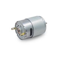 Motor DC listrik Mini, pengering rambut motor DC elektrik kecepatan tinggi 6v 12V 360 365 380 385 390 395