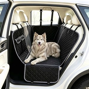 Housse de siège auto pour chien à fond rigide, hamac auto pour animaux, tapis de siège arrière pour chiot, tapis de protection auto pour animaux, housse de siège auto pour chien - Product Image 2