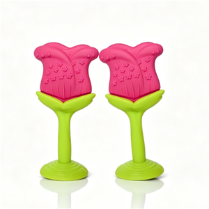 Offre Spéciale : <span class=keywords><strong>Dentifrice</strong></span> en forme de fleur <span class=keywords><strong>pour</strong></span> bébé, à mâcher, en matériau doux sensoriel - Product Image 6
