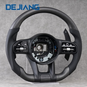 Volant de voiture en fibre de carbone mat pour W204 W205 W207 W211 W212 W213 W221 W222, ajustement direct, haute qualité - Product Image 3