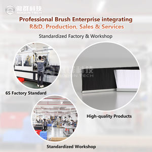 דלת אוויר באיכות גבוהה רצועות מזג אוויר מברשת דלת המפנה חותם רצועת איטום מברשת - Product Image 5