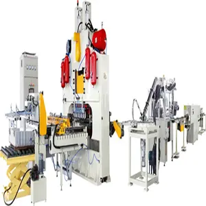 H-type Sheet Feed Press For Metal Tin Irregular shape Pail Lids Top Bottom End Making Machine Aluminum production line