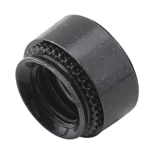Tuerca de presión negra para escalada M3 M4 M5 M6 de acero inoxidable con tapa roscada para la industria de la construcción - Product Image 1