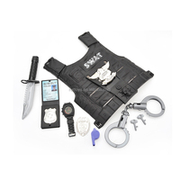 Ensemble de jouets de rôle pour enfants, SWAT, armée, jouet en plastique, pistolet de police pour garçon cool