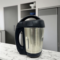 Upower Vegan German Electric Food Processor Juicer Mixer Pembuat Susu dengan Kapasitas 500-1300ML Daya 800-1000W Stainless Steel
