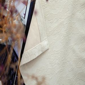 Tissu en velours gaufré d'usine BSCI, tissu de rideau en velours de luxe pour salon - Product Image 5