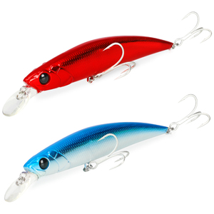 TSURINOYA <span class=keywords><strong>Esca</strong></span> Artificiale Affondante Minnow DW77 110mm 22g, Lancio 0.8-1.2m, <span class=keywords><strong>per</strong></span> <span class=keywords><strong>Trota</strong></span>, Luccio, Spigola, Jerkbait, Esche da Pesca Fluviale - Product Image 2