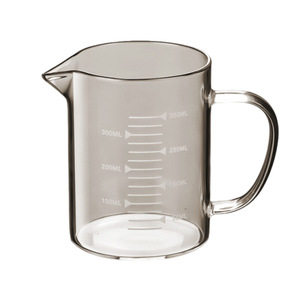 Vaso Medidor de Vidrio con Asa, Graduado, Resistente al Calor, Transparente y Grueso, para Laboratorio - Product Image 6