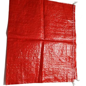 Sac tissé rouge épaissi grand format en peau de serpent, imperméable, pour l'alimentation, la logistique, le déménagement, la livraison express, sac d'emballage sur mesure - Product Image 1