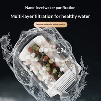 Robinet de cuisine NABING en acier inoxydable 304 avec filtre à 6 couches, extension anti-éclaboussures, poignée unique, double commande, design moderne et épuré