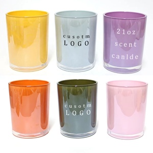 FENGJUN - Pot à bougie en verre borosilicate de haute qualité, personnalisé avec logo, pour Noël, aromathérapie, parfumé, vide - Product Image 2