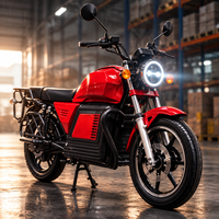 High Speed 60km/h 72V 2000W Electric Motorcycle Gas to Electric Retrofit Street Adult Electric Motorbike for Africa