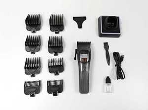 Máquina inalámbrica para cortar cabello de peluquero, Motor de suspensión magnética LCD inalámbrico para cortadora, carga de batería USB, Hogar en inglés - Product Image 5