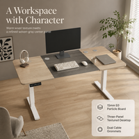 Bureau électrique silencieux AOR au design moderne pour l'apprentissage à domicile, le bureau, le travail sur ordinateur, personnalisable dans toutes les couleurs, vente en gros d'usine