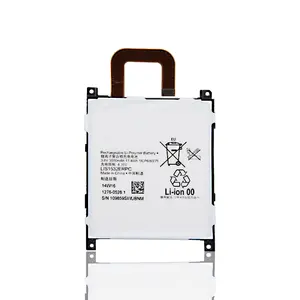 Bateria de polímero de lítio LIS1532ERPC para celular Sony Xperia Z1 L39T L39U/Xperia Z1s C6916 3000mAh 3.8V