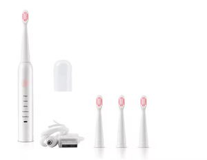 Cepillo de Dientes Eléctrico OEM, Limpieza como de un Dentista, Recargable, 5 Modos Opcionales con 4 Cabezales de Repuesto - Product Image 5