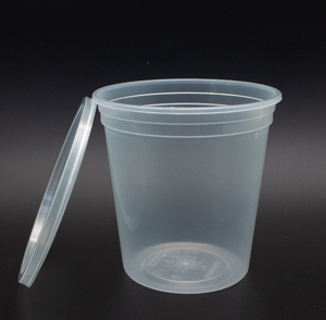 Leakproof Disposable PP Plastic Deli Cups with Airtight Lids <b>Clear</b> Portion Sauce Cups Slime Jello Shot <b>Containers</b> - Product Image 5