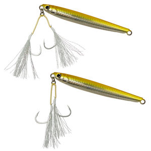 JK(Janker) <span class=keywords><strong>TJH</strong></span> Crochets barbelés à double assistance-Acier à haute teneur en carbone antirouille pour leurre de poisson-chat et de bar/pêche de fond en eau salée océanique - Product Image 5