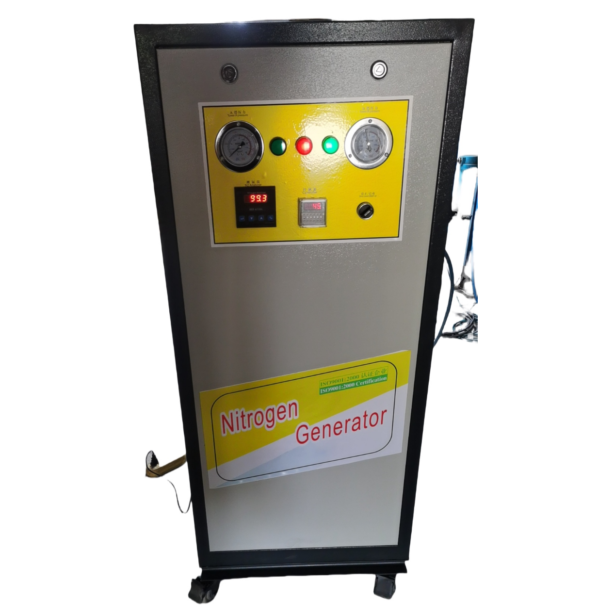 China Factory Supply PSA Type Nitrogen Gas Generator N2 Inflation Machine PLC Motor Core for Nitrogen Ice Cream Machine