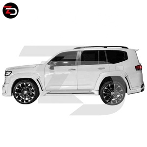 Kit de Carrocería Estilo WD a <span class=keywords><strong>Precio</strong></span> de Fábrica con Parachoques Delantero, Difusor Trasero, Alerón, Guardabarros y Parrilla Delantera para Land Cruiser <span class=keywords><strong>LC300</strong></span> - Product Image 5