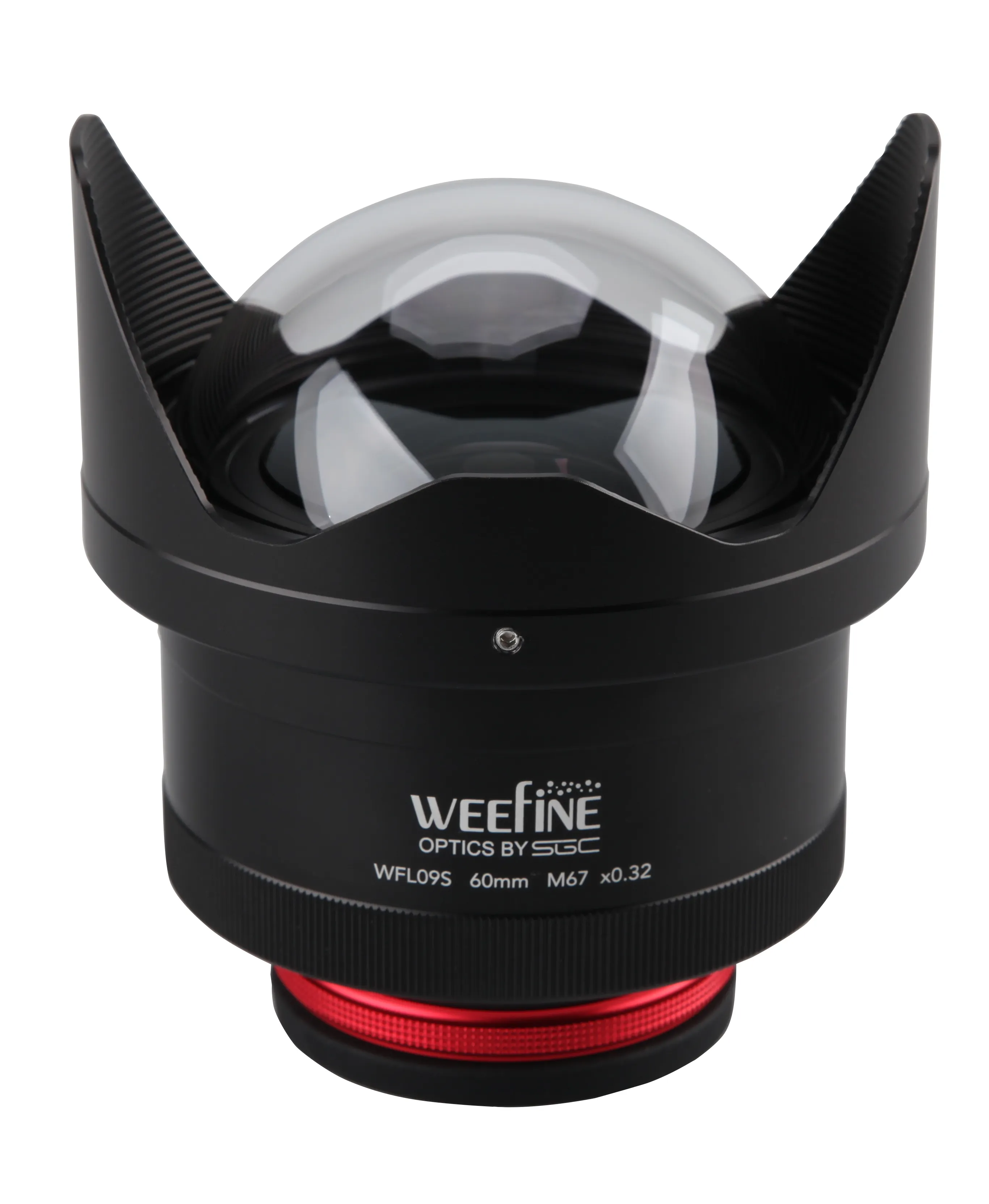 Weefine WFL09S Objectif de conversion ultra-grand angle avec filetage M67-optimisé pour boîtier d'appareil photo 60cm Photographie sous-marine