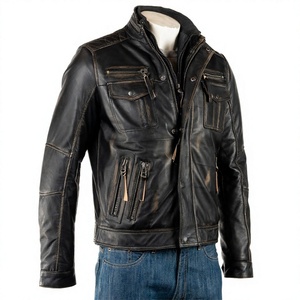Fall Winter high quality <b>Men</b> <b>Leather</b> <b>Jacket</b> Best Quality <b>Men</b> <b>Leather</b> <b>Jacket</b> Genuine <b>Leather</b> <b>Men</b> <b>Jacket</b> - Product Image 1