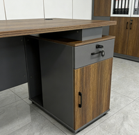 Nouveau bureau de travail - Bureau en bois mélaminé - Poste de travail pour manager et employé