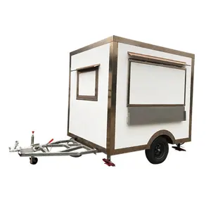 二手食品卡车食品拖车30吨Contenair移动完全装备食品电子卡车最大尺寸