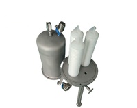 Filtre en titane pur, Gr2, résistant aux produits chimiques industriels, résistant à la corrosion, élément filtrant en titane métallique PP