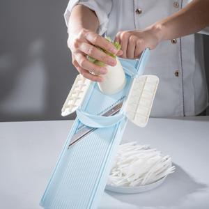 Mandoline à légumes Premium 4,0 mm <span class=keywords><strong>XL</strong></span> avec protection de main brevetée, coupe-légumes rapide et sûr pour diverses variétés de légumes - Product Image 2