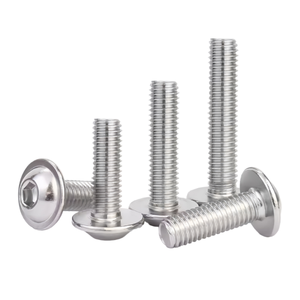 Gr10.9 ổ cắm mặt bích nút vít ISO 7380 M3 M4 M5 M6 M8 M10 Oxit Đen Mặt bích nút Đầu ổ cắm vít - Product Image 3