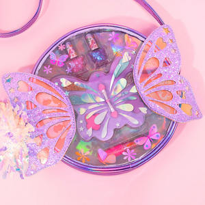 Nouveautés Vente en gros Trousse de <span class=keywords><strong>maquillage</strong></span> pour enfants <span class=keywords><strong>Papillon</strong></span> Faire semblant de jouer Cosmétiques Jouet Ensembles de <span class=keywords><strong>maquillage</strong></span> pour enfants Filles - Product Image 5