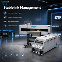 Imprimante DTF automatique commerciale avec four I3200, machine d'impression textile rouleau à rouleau pour vêtements personnalisés et t-shirts