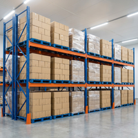 Étagère de stockage en acier pour palettes d'usine, en acier Q235B, pour installations de bobines métalliques avec boulons d'ancrage au sol