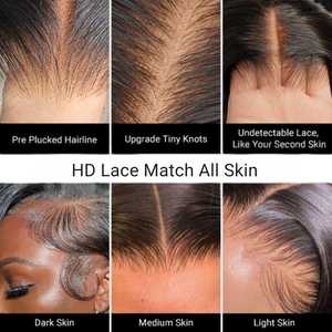 Super doble dibujado 13X4 HD transparente rizado corto Bob peluca 5x5 nudos preblanqueados línea de cabello Natural pelucas sin pegamento cabello humano - Product Image 4