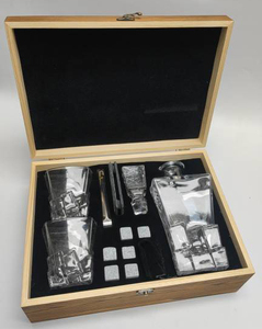 Verres à <span class=keywords><strong>whisky</strong></span> Decantadores De Vidrio de luxe premium avec pierres pour cadeaux d'affaires - Product Image 3