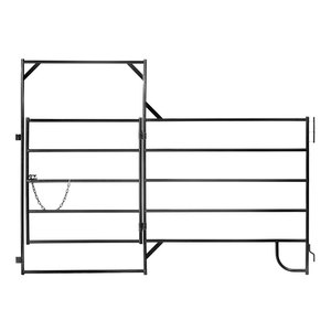 Clôture d'enclos pour chevaux Rail Composite PVC Sûr Durable Tube Carré Mobile Tuyau Rond - Product Image 6