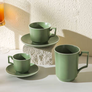 Conception mouchetée classique populaire vente en gros restaurant à domicile <span class=keywords><strong>holtel</strong></span> utilisé vaisselle en céramique mate ensembles d'assiettes vaisselle - Product Image 5