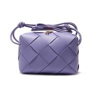 Sac fourre-tout en cuir fendu de grande capacité tressé pour femmes