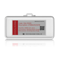 Étiquette numérique intelligente NFC sans batterie, écran E-ink E-Paper 2,9 pouces 296x128, étiquette de rayon électronique pour la gestion des processus d'usine