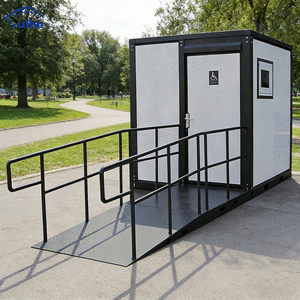 Cabina de <span class=keywords><strong>Baño</strong></span> Portátil <span class=keywords><strong>para</strong></span> Discapacitados, <span class=keywords><strong>Baño</strong></span> Prefabricado Accesible <span class=keywords><strong>para</strong></span> Obras de Construcción y Parques - Product Image 2