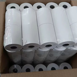 Rouleau de papier thermique de qualité supérieure 57x40mm, papier de caisse enregistreuse bon marché pour carte de crédit - Product Image 1