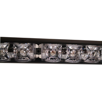 Barra de Luces LED de Advertencia de Tráfico de 72W, Luz de Señalización de Tráfico, Seguridad Vial, Ámbar, Blanco, Rojo, Azul, Multivoltaje