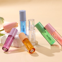 Lipgloss met aangepaste logo, fruitgeur, hydraterend, glanzend, lipbalsem, natuurlijke biologische transparante fruitlipolie