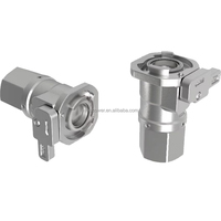 KRES FF9-25-B robinet à boisseau sphérique à double interverrouillage à débit complet raccord rapide pour le refroidissement liquide des centres de données remplacement de FD83